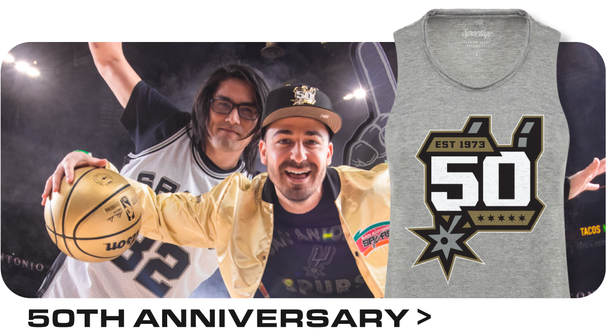 San Antonio Spurs Celebrate 50 Years with New Throwback Uniform in