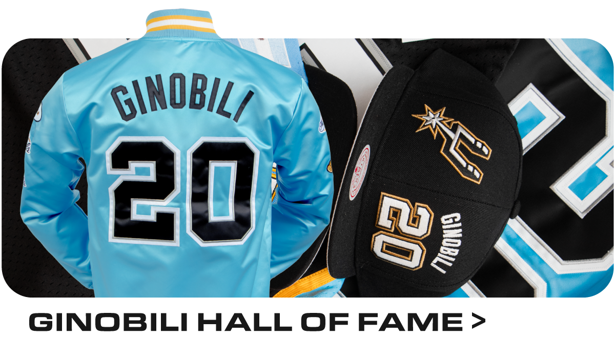 San Antonio Spurs Men's Mitchell and Ness Manu Ginobili Varsity Celebration  Jacket - White - The Official Spurs Fan Shop