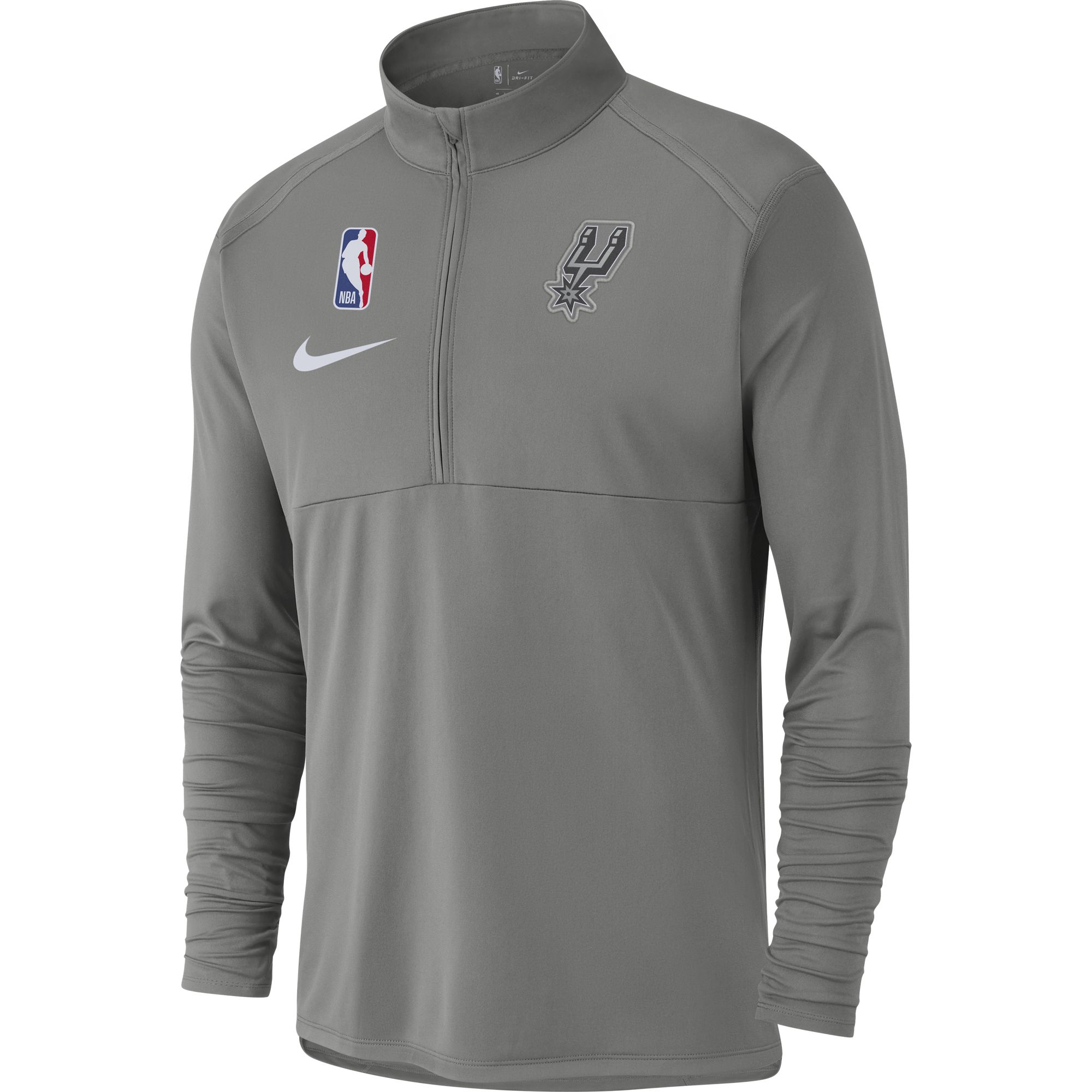San Antonio Spurs Men's Nike Dri-Fit Ripped Longsleeve T-Shirt