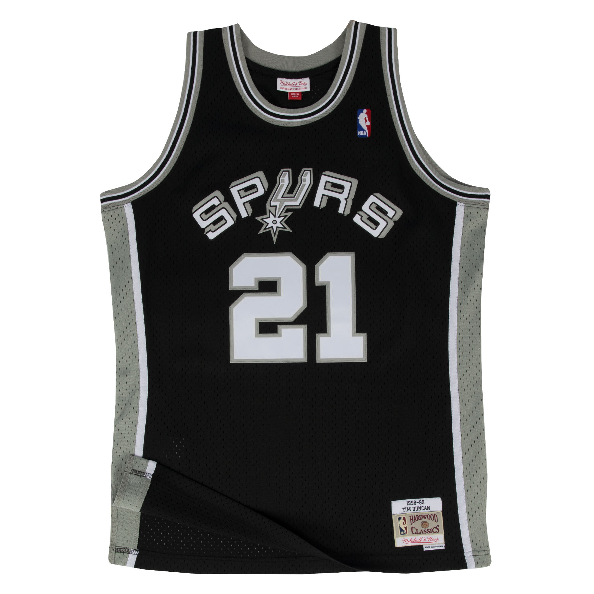tim duncan jersey white