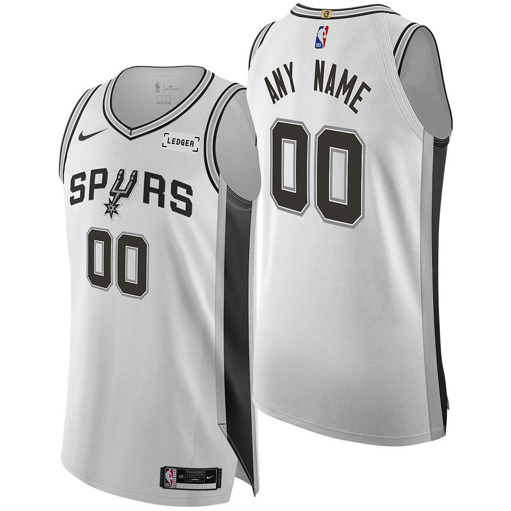 San Antonio Spurs Men's Nike Custom Personalized Association