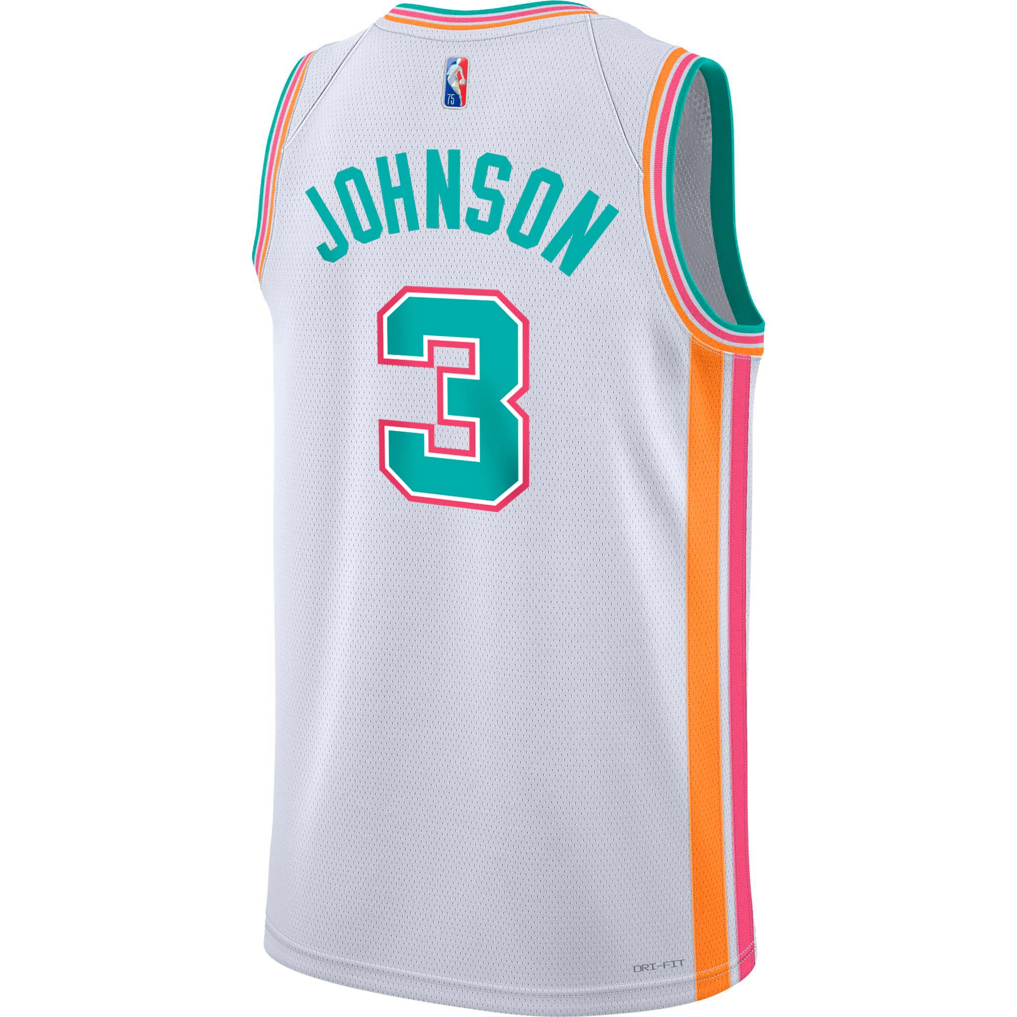 Keldon Johnson - San Antonio Spurs - Kia NBA Tip-Off 2020 - Game-Worn City  Edition Jersey