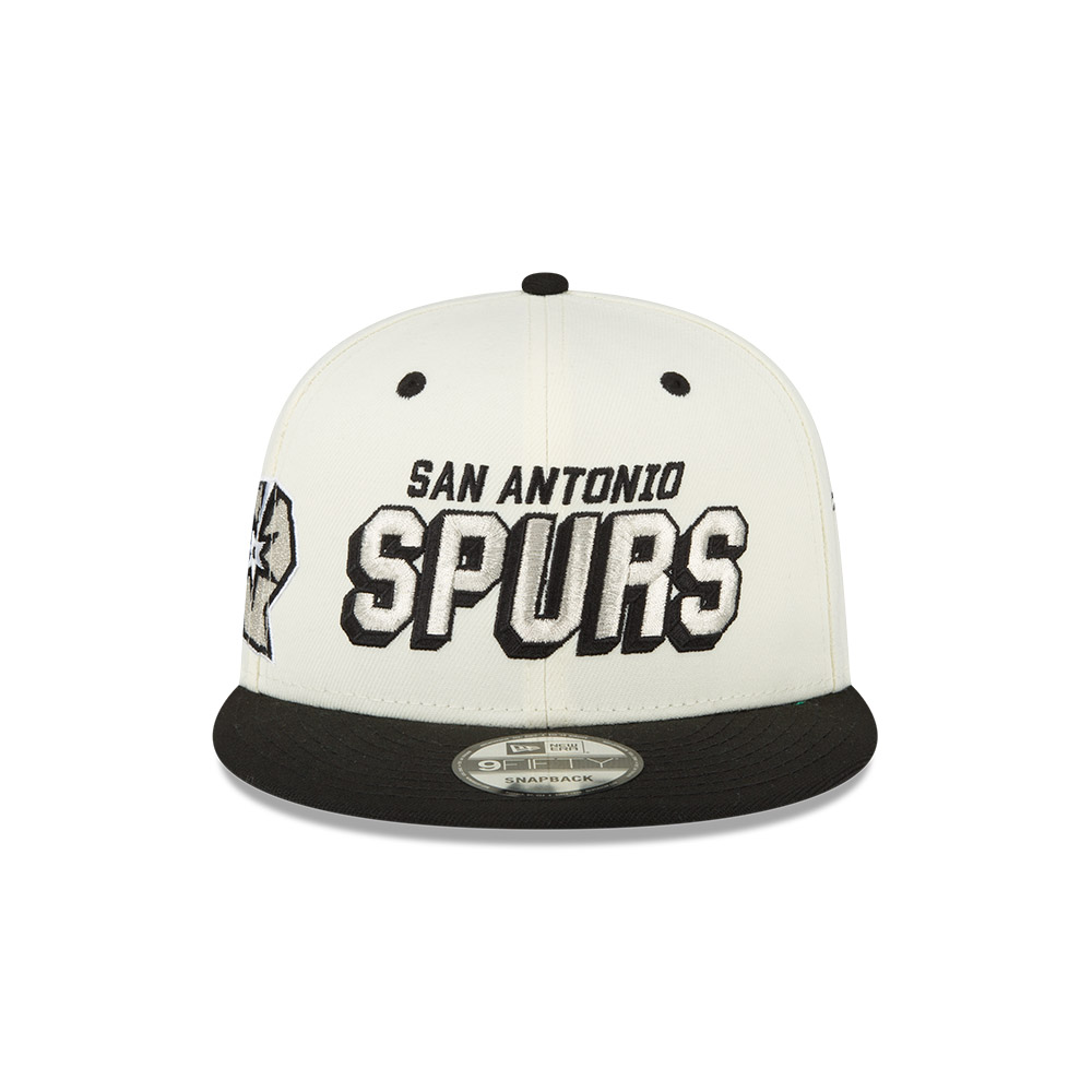 Official New Era San Antonio Spurs Logo Black Hoodie A2082_358