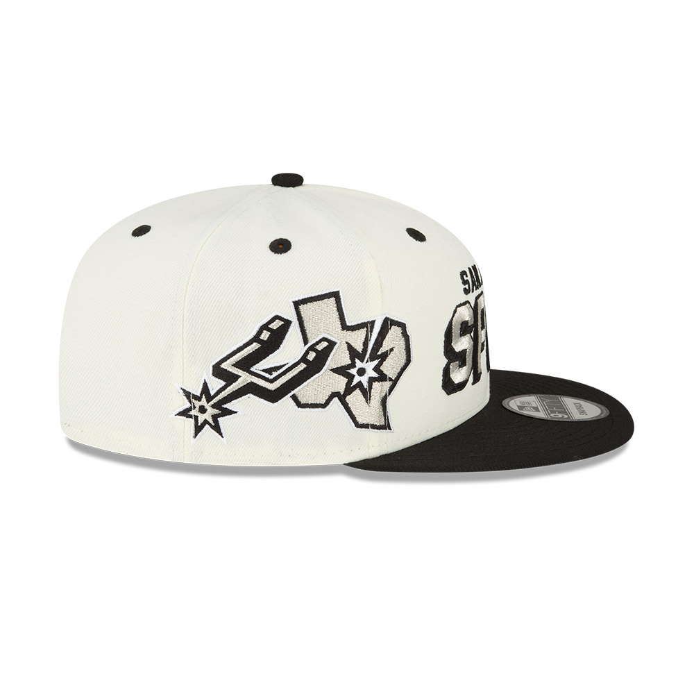 San Antonio Spurs Men's New Era Retrospect Snapback Cap - Black