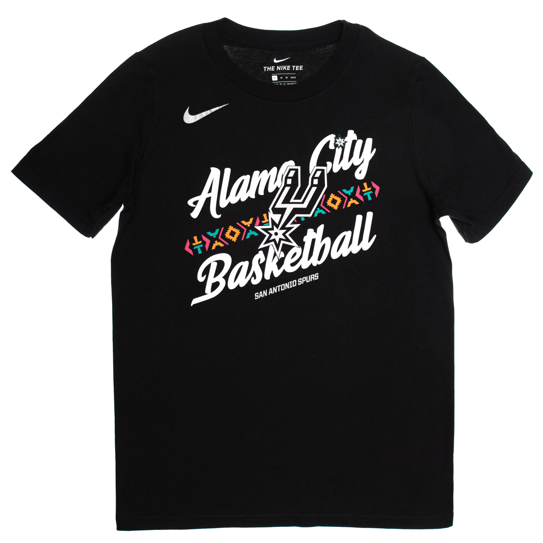 売れ筋商品|||ジョーダン カットソー トップス レディース Men's and Women'sBlack San Antonio Spurs Essential Cities T-Shirt Black Unisex San Antonio Spurs Jordan Brand Black Essential Cities
