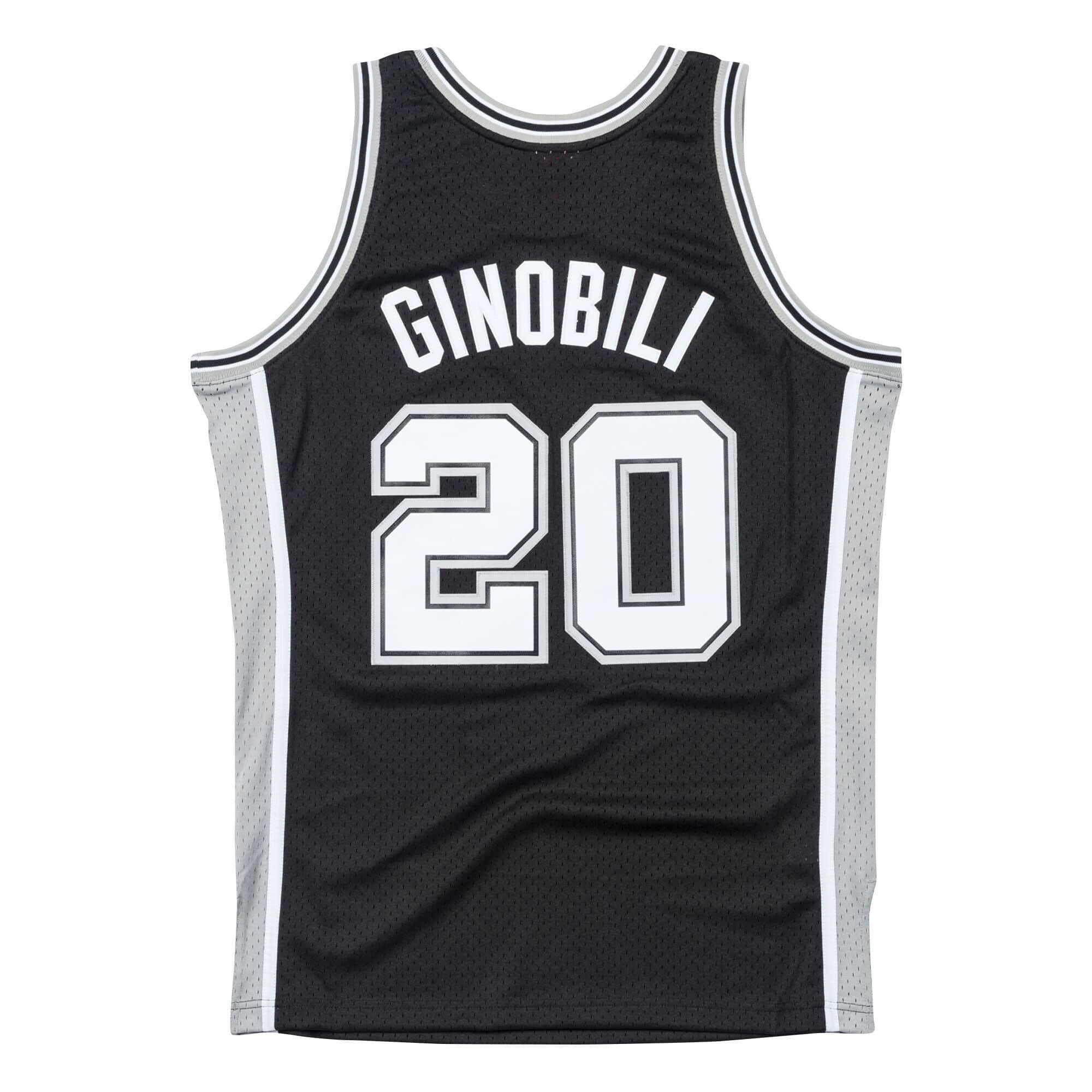 Big & Tall Men's Manu Ginobili San Antonio Spurs Nike Swingman