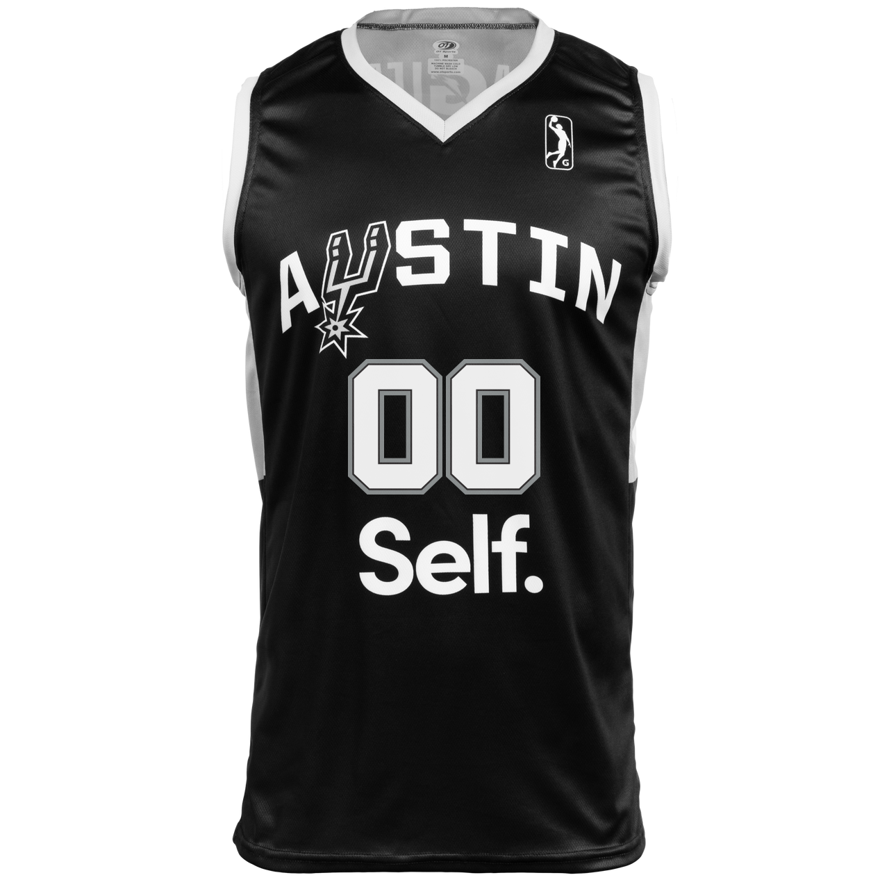 Austin Spurs Men's OT Sports White Away Jersey
