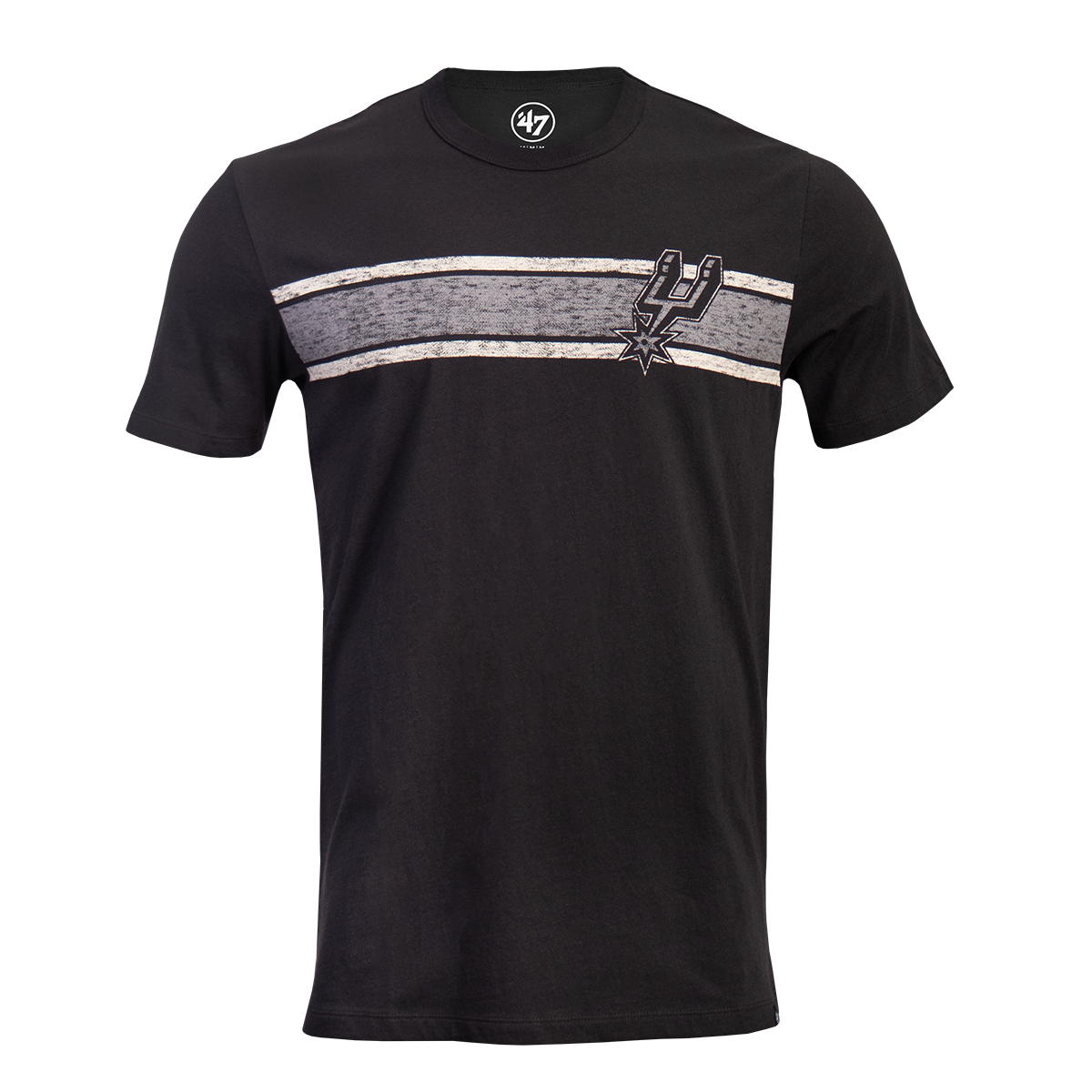 LEVELWEAR SAN ANTONIO SPURS Tシャツ ブラック AURORA_FJ0297-010_PHSFH001-