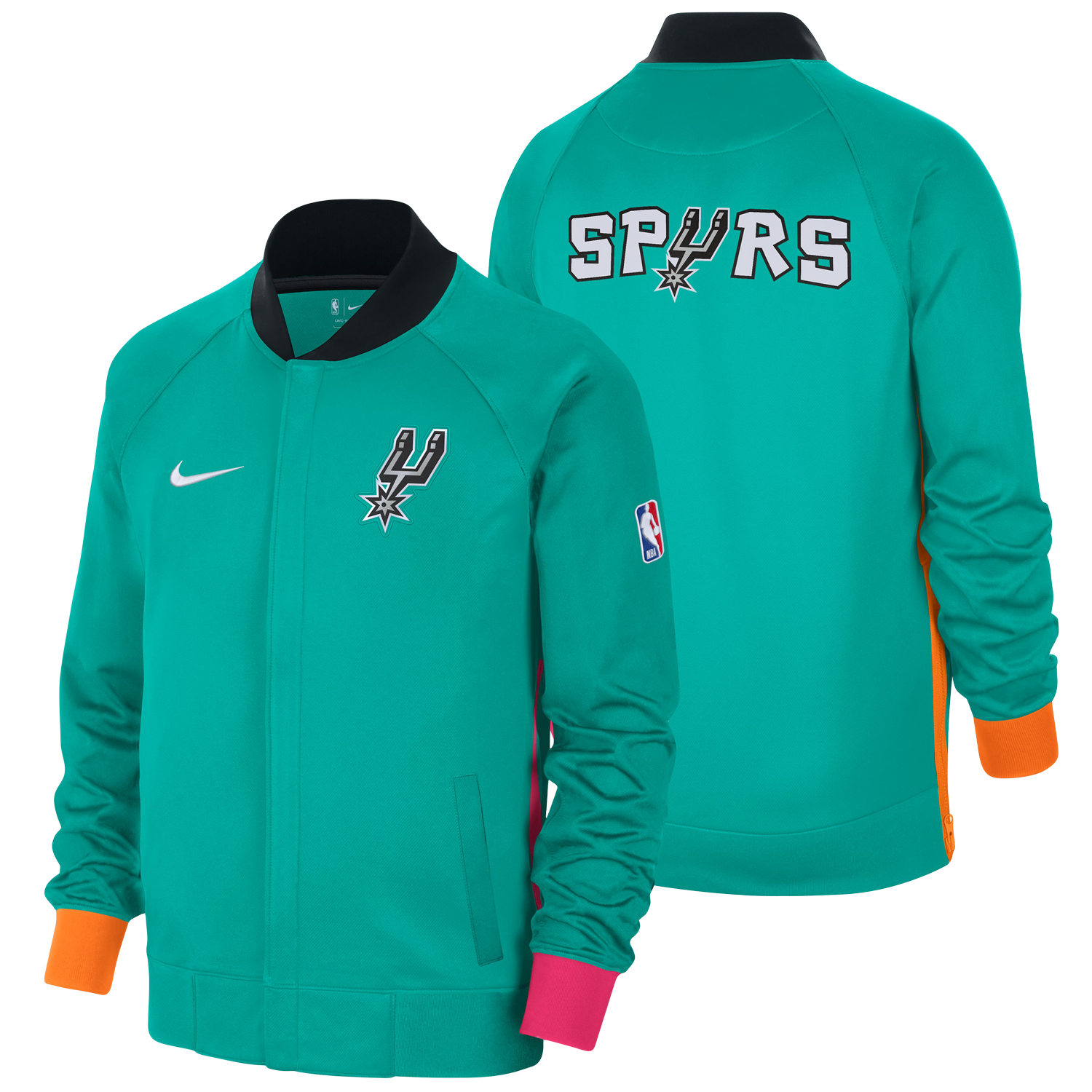 San Antonio Spurs Men's Nike 1/4 Zip Pull Over - The Official Spurs Fan Shop