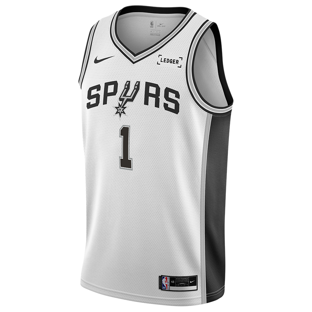 San Antonio Spurs Men's Nike Association Edition Swingman Victor