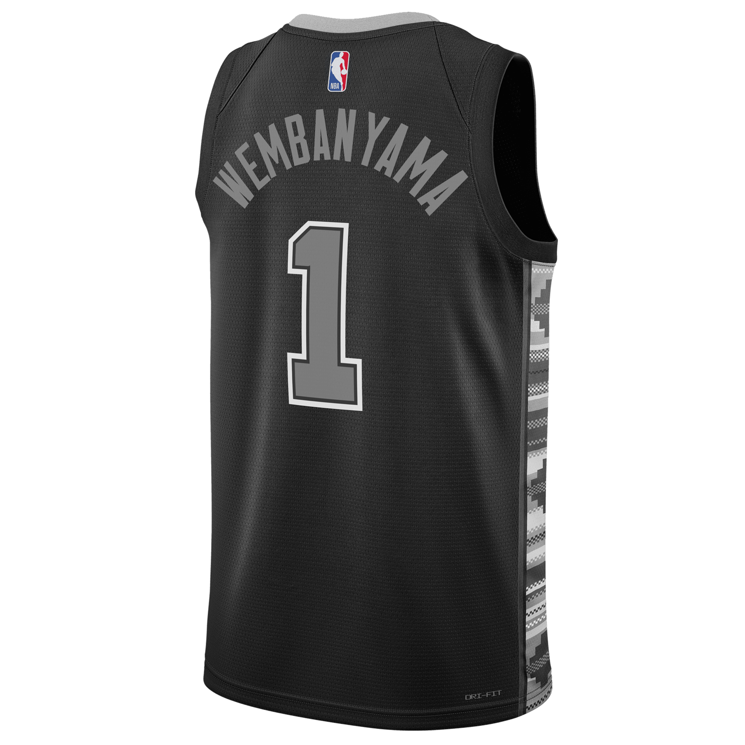 Regata NBA Nike Swingman - San Antonio Spurs - Branca - WENBANYAMA #1