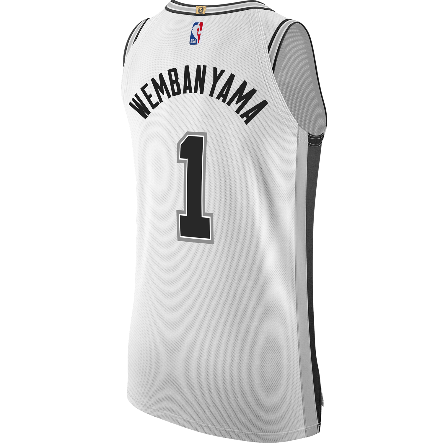 San Antonio Spurs Men's Nike #1 Victor Wembanyama Association Authentic  Jersey