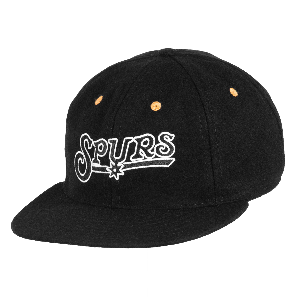 San Antonio Spurs Men's Ebbets Field Night Game Black Baseball