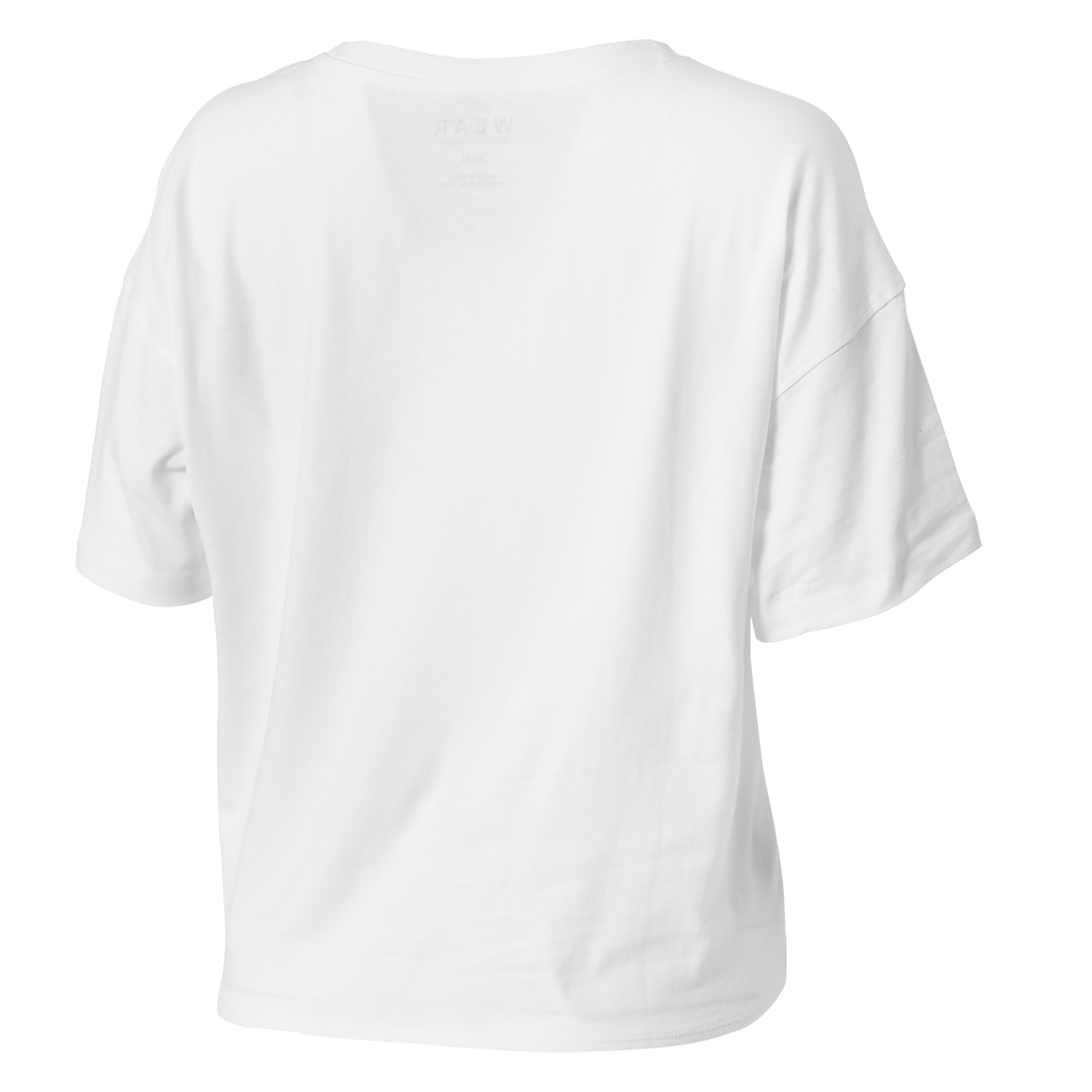 Tシャツ・カットソー OPEN YY_TheOpen Product TRIPLE KNOT CREW NECK TOP (WHITE) OPEN YY White Triple Knot Crew Neck T-shirt | REVERSIBLE