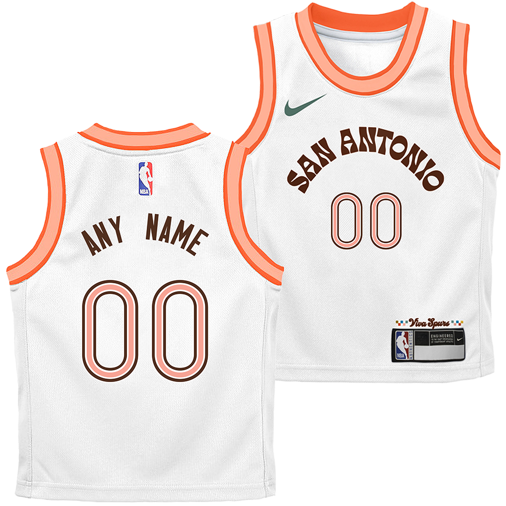 San Antonio Spurs Infant Nike 2023-2024 City Edition Custom