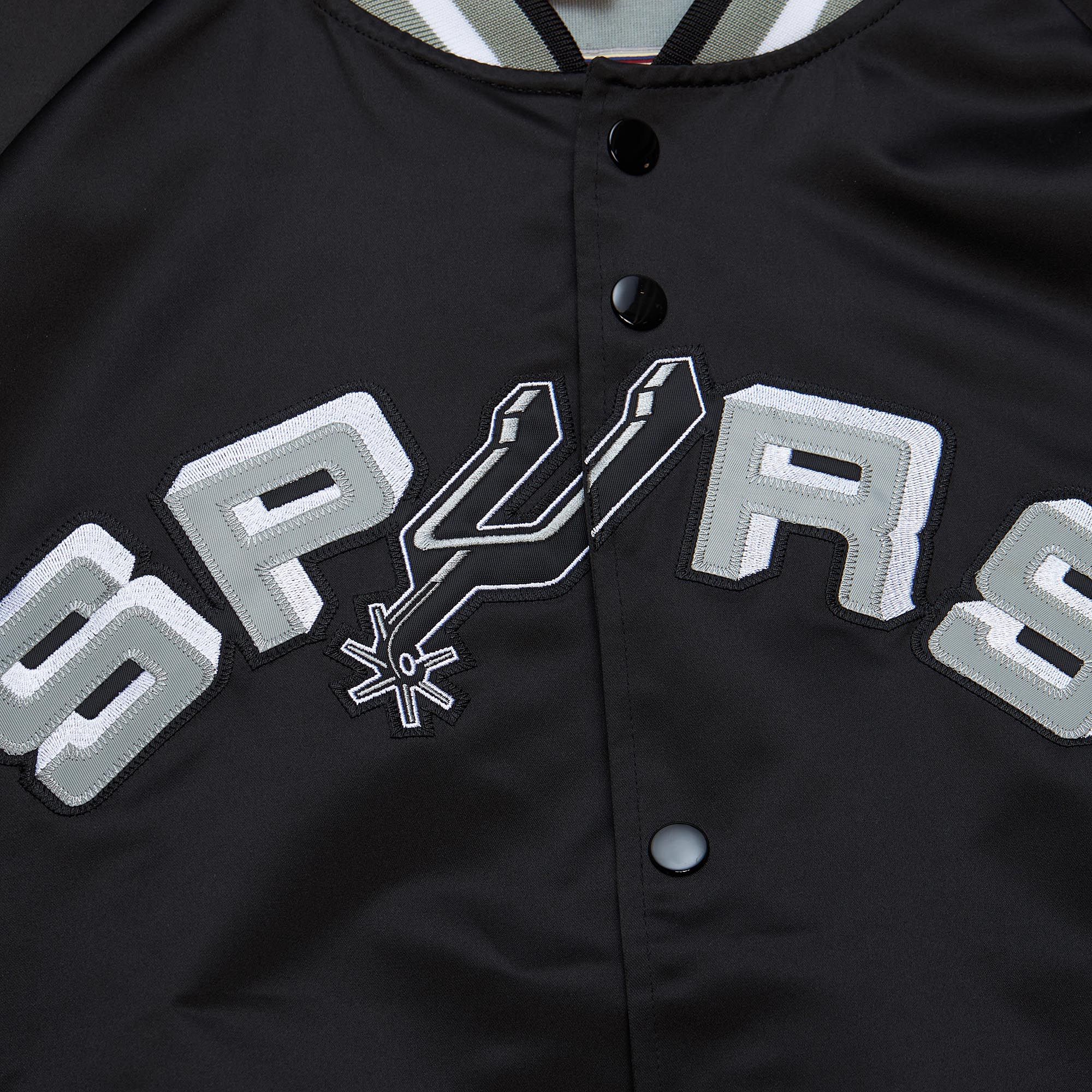 San Antonio Spurs Men's Mitchell and Ness Satin Script