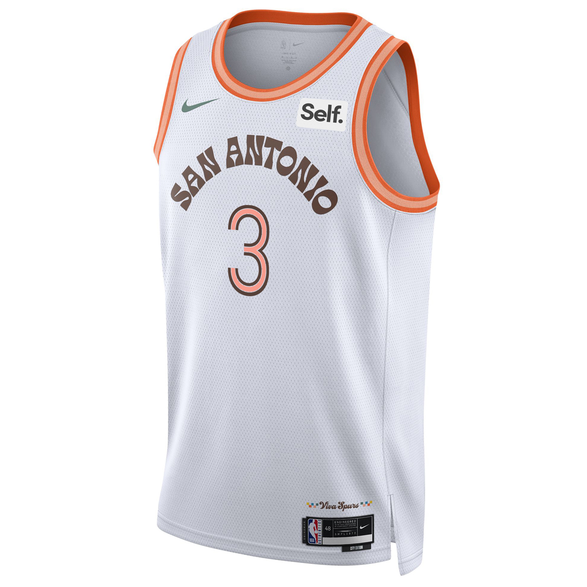San Antonio Spurs Men's Nike 2023-2024 City Edition Keldon Johnson 