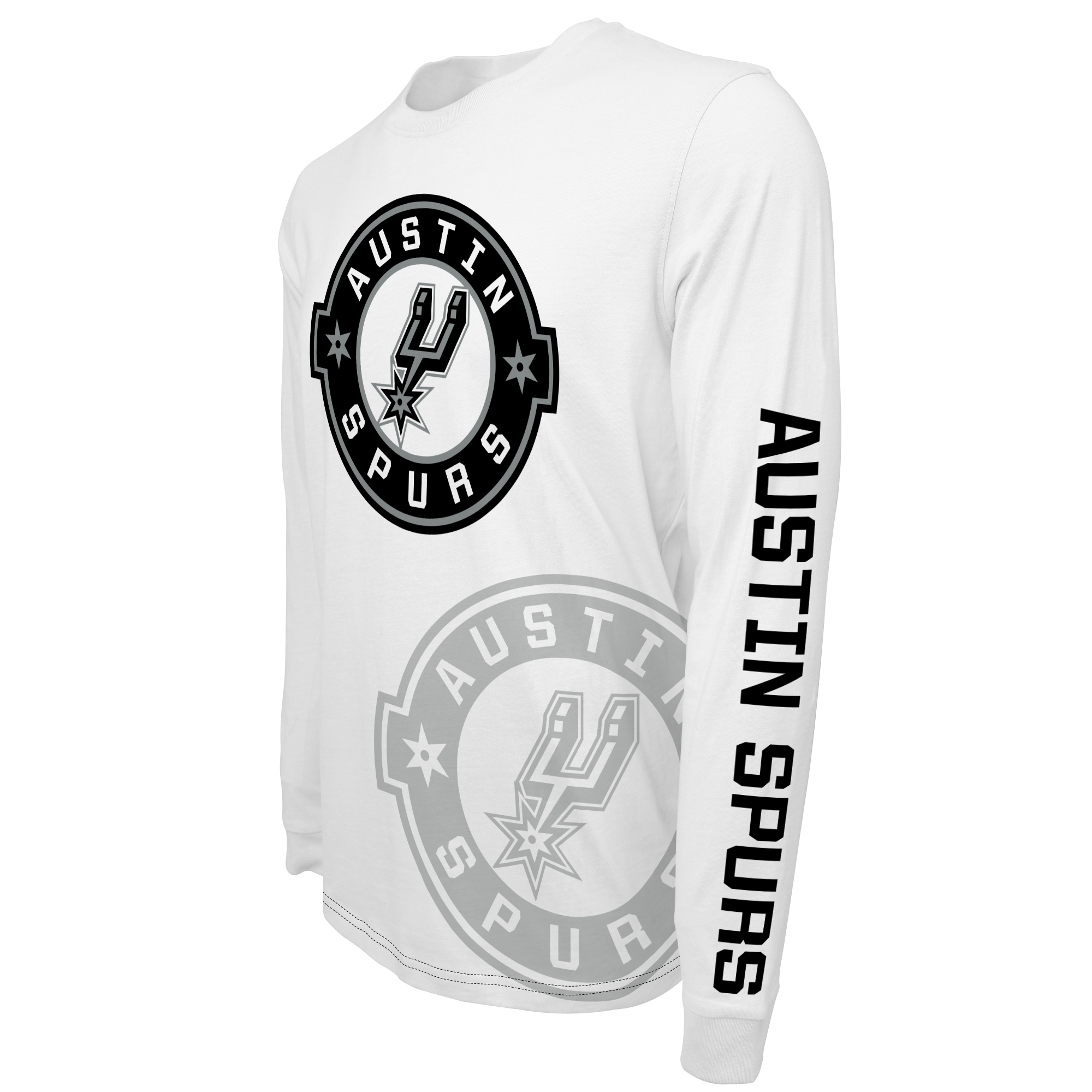 Austin Spurs Men's Stadium Essentials Scoreboard Long Sleeve Shirt
