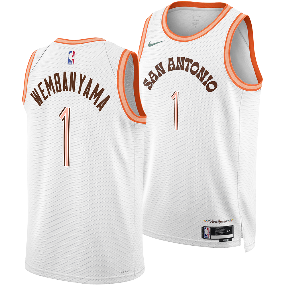 San Antonio Spurs Juvy Nike 2023-2024 City Edition Victor