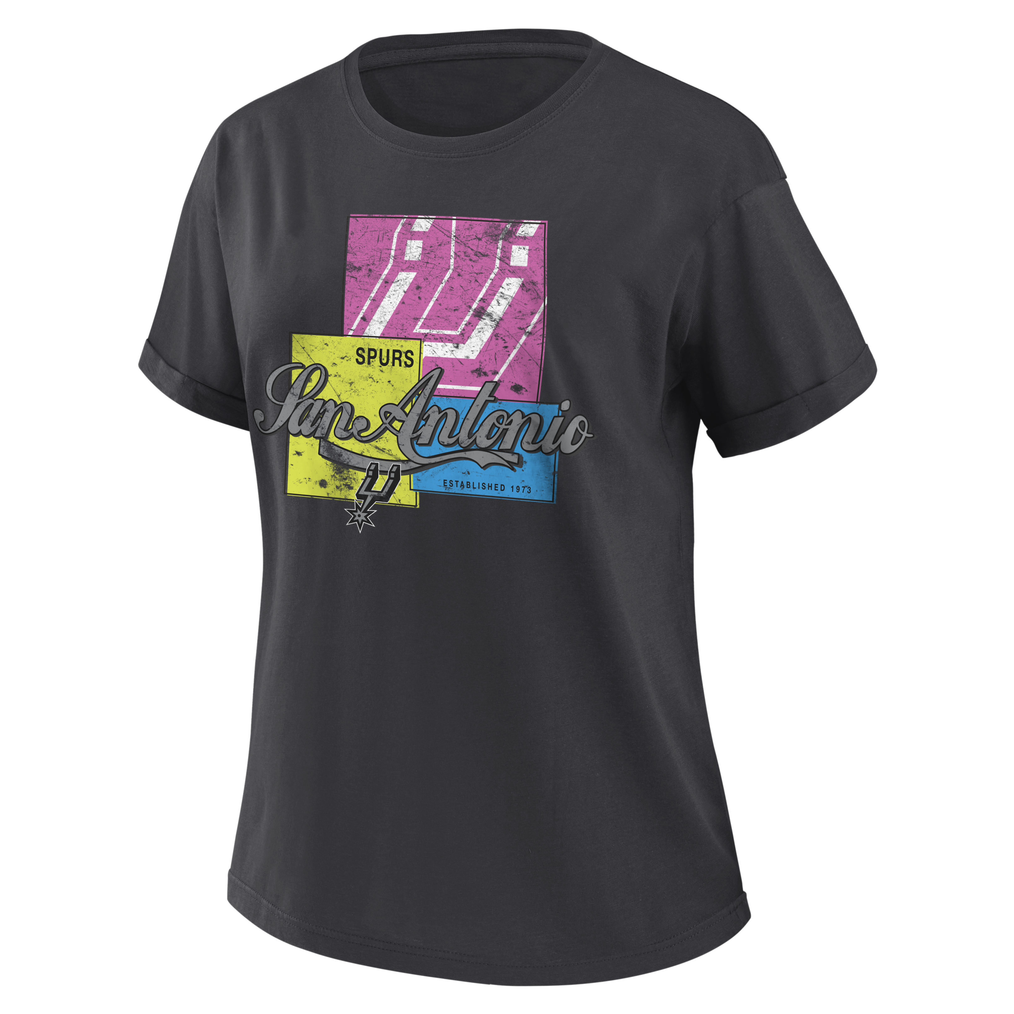 【PORTERNA】The New Under T-Shirt San Antonio Spurs Women's Wear Box Color Boyfriend T-Shirt