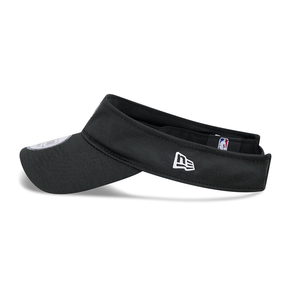 San Antonio Spurs Men's New Era Primary Tech Visor - Black