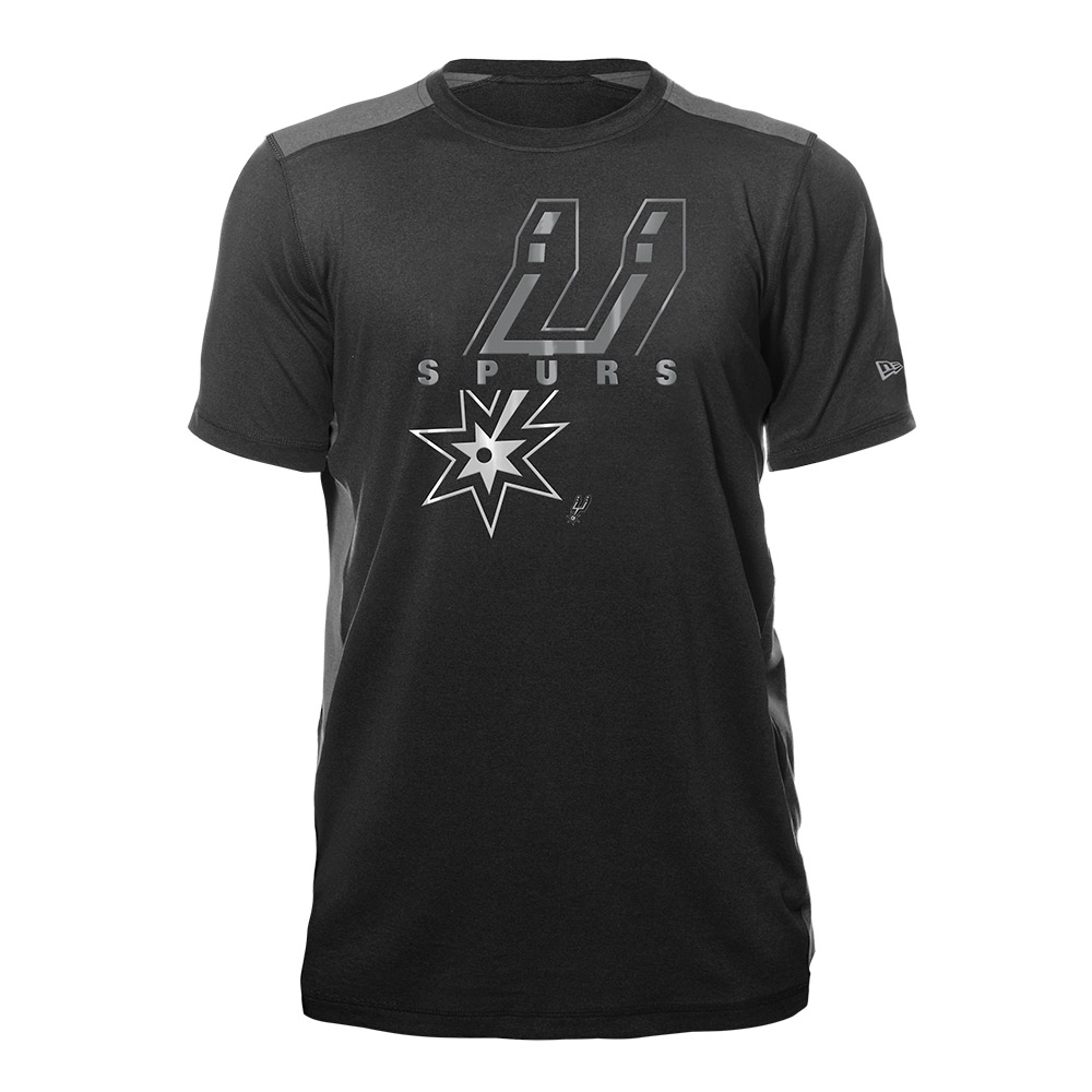 San Antonio Spurs Men's New Era Primary Active T-Shirt