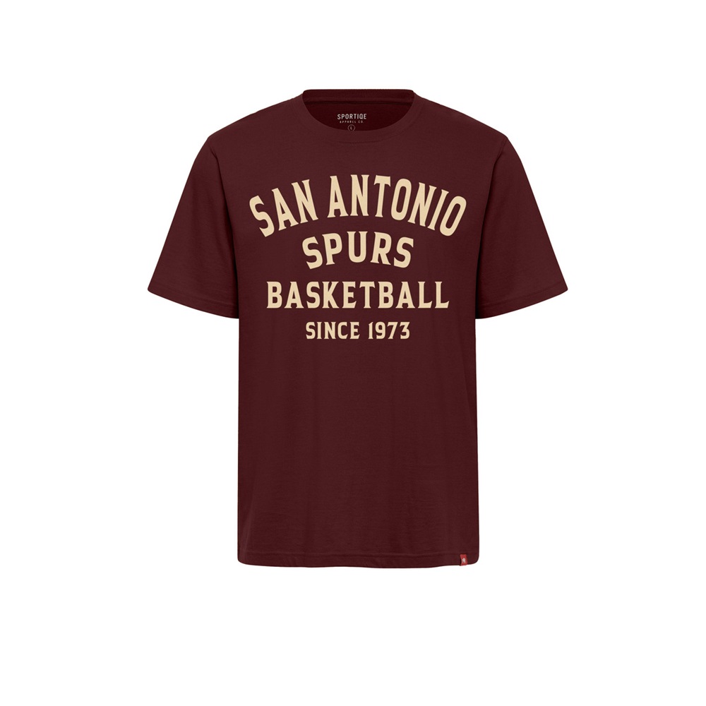 San Antonio Spurs Men's Sportiqe Duke Cowen T-Shirt - Rust