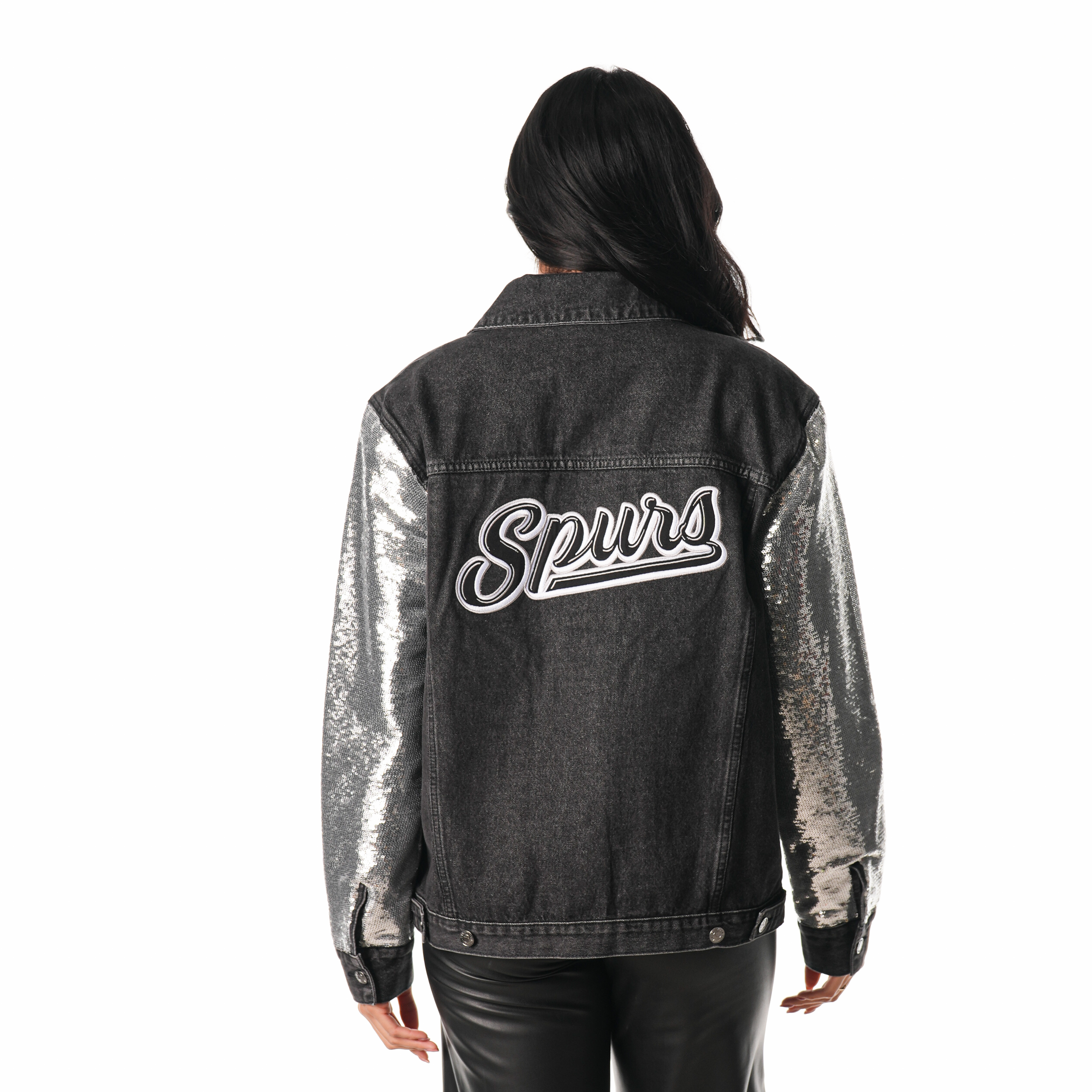 ジャケット・アウター Used reversible jacket street chic IMAN Global Chic Reversible Faux Fur to Faux Leather Jacket