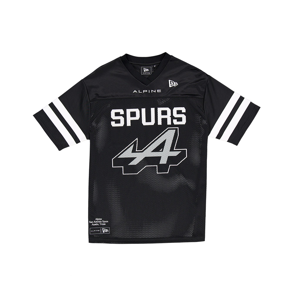 San Antonio Spurs Men's New Era Alpine X Spurs Jersey T-Shirt