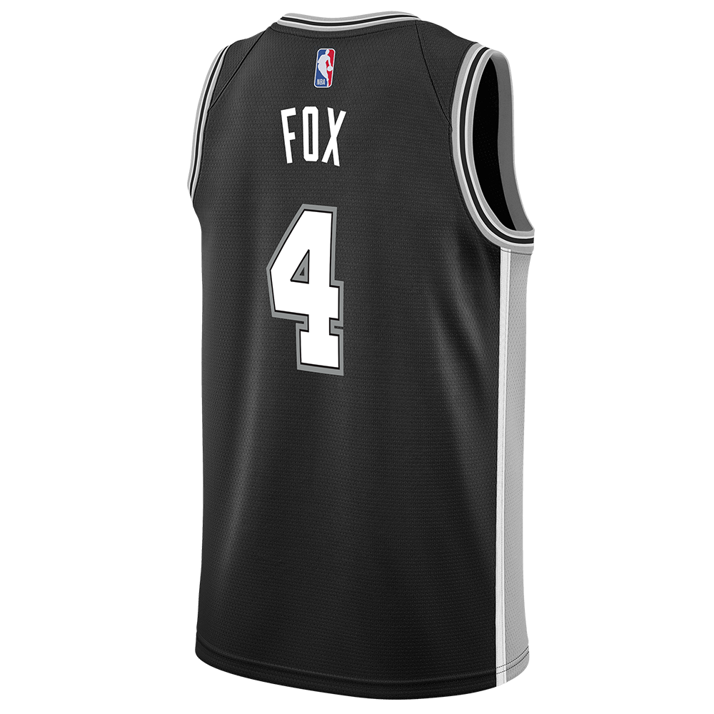 Nike NBA Spurs Leonard #2 ユニフォーム Icon_Swingman_DeAaron_Fox_Back