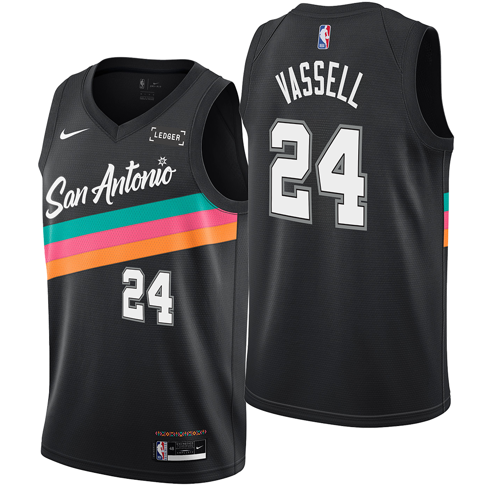 San Antonio Spurs Men's Nike 2025-2026 City Edition #24 Devin
