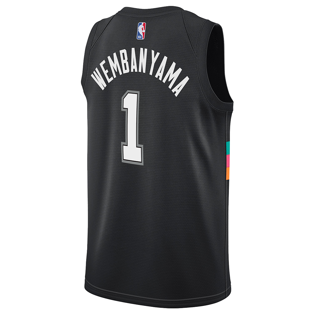 San Antonio Spurs Men's Nike 2025-2026 City Edition #1 Victor