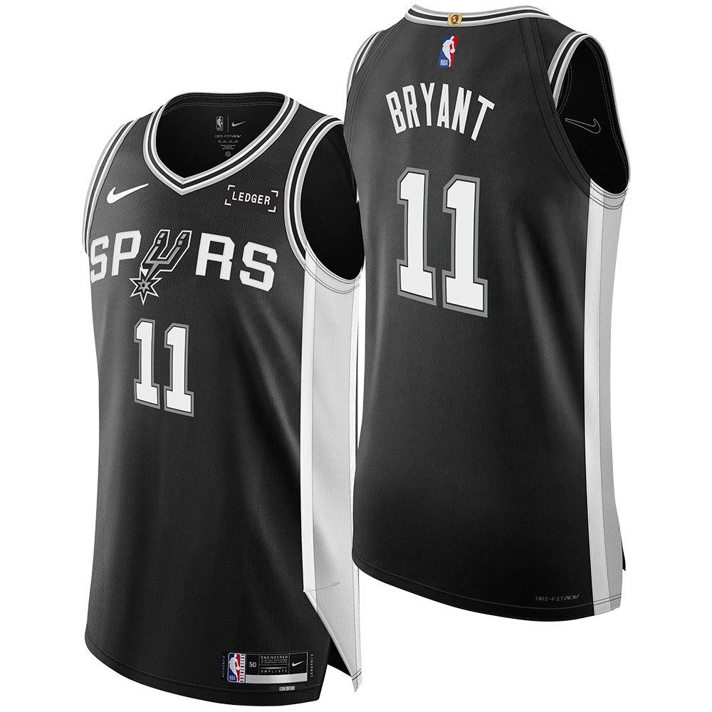 San Antonio Spurs Men's Nike Icon Edition Authentic Carter Bryant
