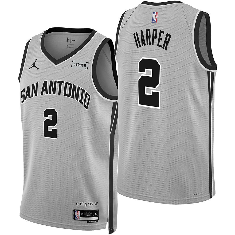 San Antonio Spurs Men's Nike Dylan Harper 2025-2026 Statement