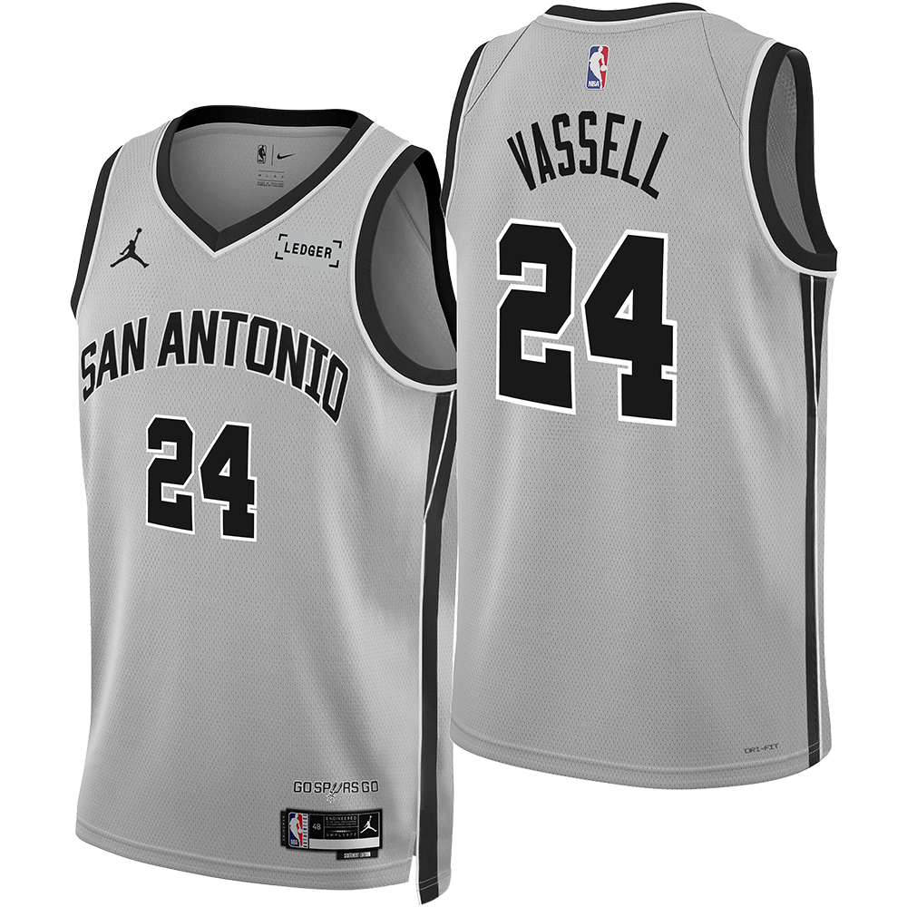 San Antonio Spurs Men's Nike Devin Vassell 2025-2026 Statement