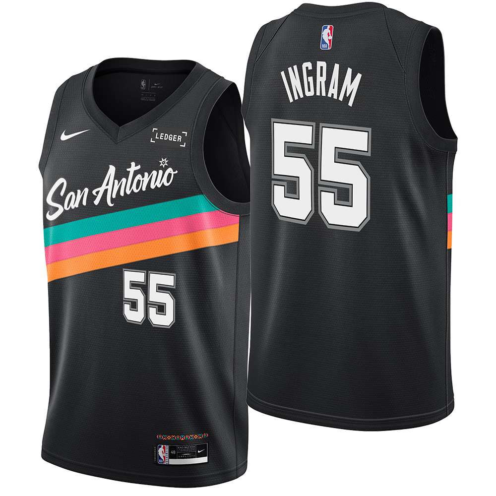 San Antonio Spurs Men's Nike 2025-2026 City Edition #55 Harrison