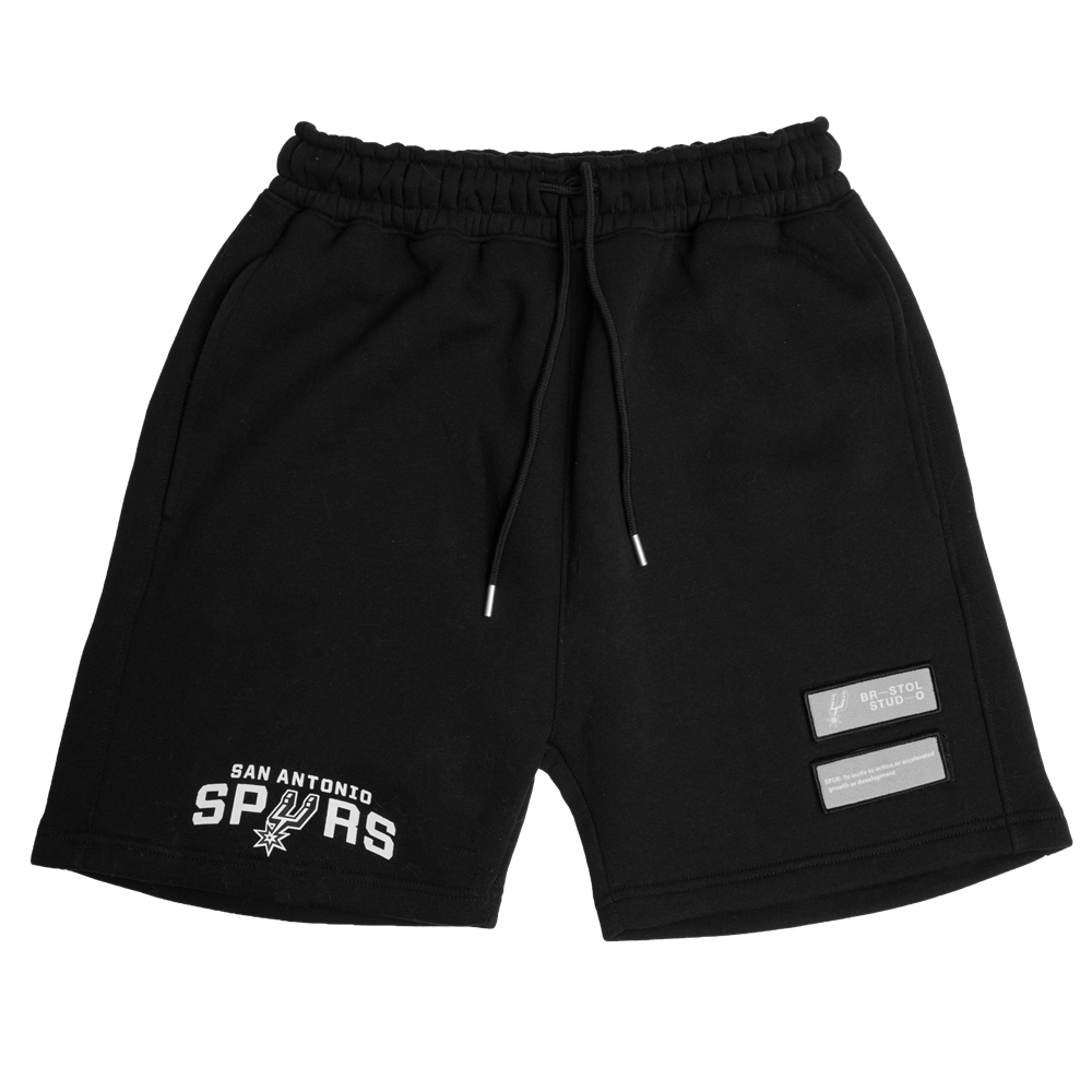 San Antonio Spurs Men's FISLL Bristol Studio Shorts - Black