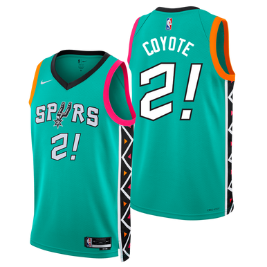 San Antonio Spurs Nike City Edition Swingman Jersey 22 - Green - Keldon  Johnson - Unisex