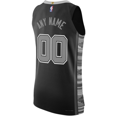 San Antonio Spurs Men's Nike Custom Statement Authentic Jersey