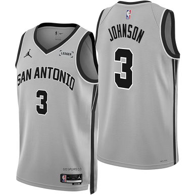 San Antonio Spurs Men's Nike Keldon Johnson 2025-2026 Statement