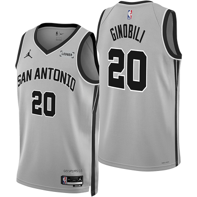San Antonio Spurs Men's Nike Manu Ginobili 2025-2026 Statement