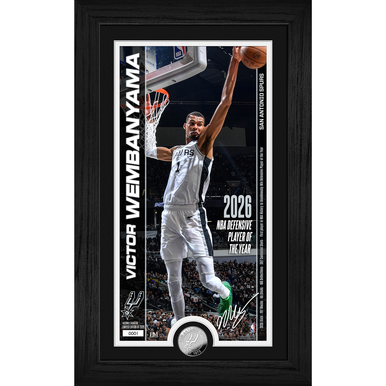 NBA Victor Wembanyama Spurs スパーズ サインデザイン Victor Wembanyama San Antonio Spurs Facsimile Signature Framed 11