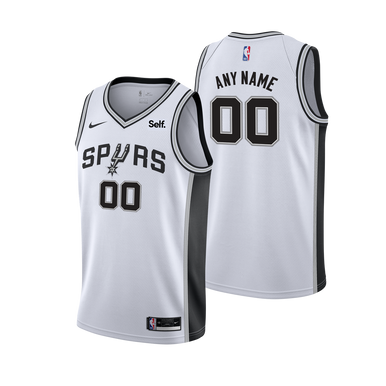 San Antonio Spurs Men's Nike Custom Personalized Association Swingman ...