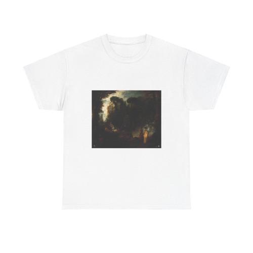WATTEAU, Jean-Antoine - Gathering in a Park (Artwork) T-Shirt