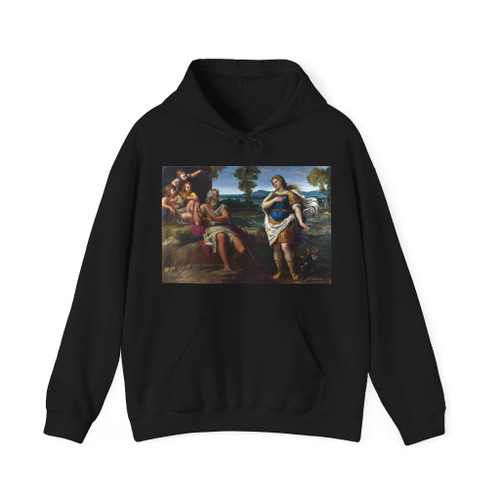Annibale Carracci - Erminia takes Refuge with the Shepherds (Artwork) Hoodie