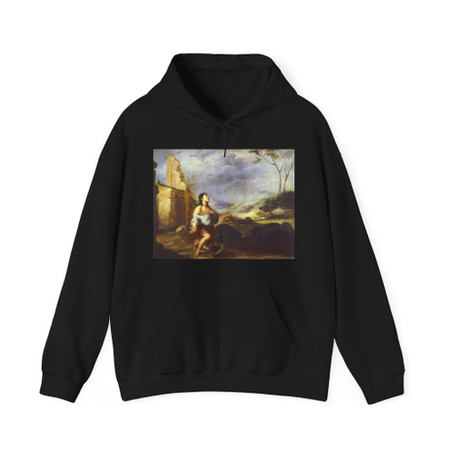 MURILLO, Bartolome Esteban - The Prodigal Son Feeding Swine (Artwork) Hoodie