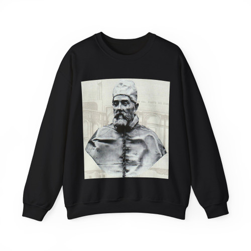 BERNINI, Gian Lorenzo - 1640 - Bust of Urban VIII (Artwork) Crewneck Sweatshirt