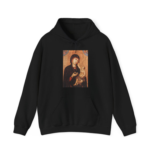 DUCCIO di Buoninsegna - Madonna with Child and Two Angels (Artwork) Hoodie