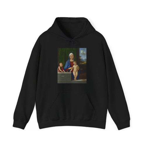 ANTONIO, Solario - The Virgin and Child with Saint John (Artwork) Hoodie