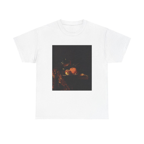 KALF, Willem - Still-Life with Glass Goblet and Fruit (Artwork) T-Shirt